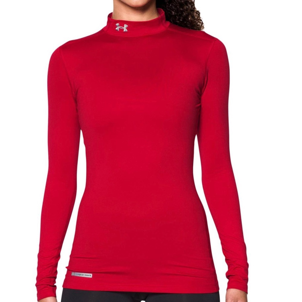 NWOT Under armor red muscle/ workout shirt Size XS